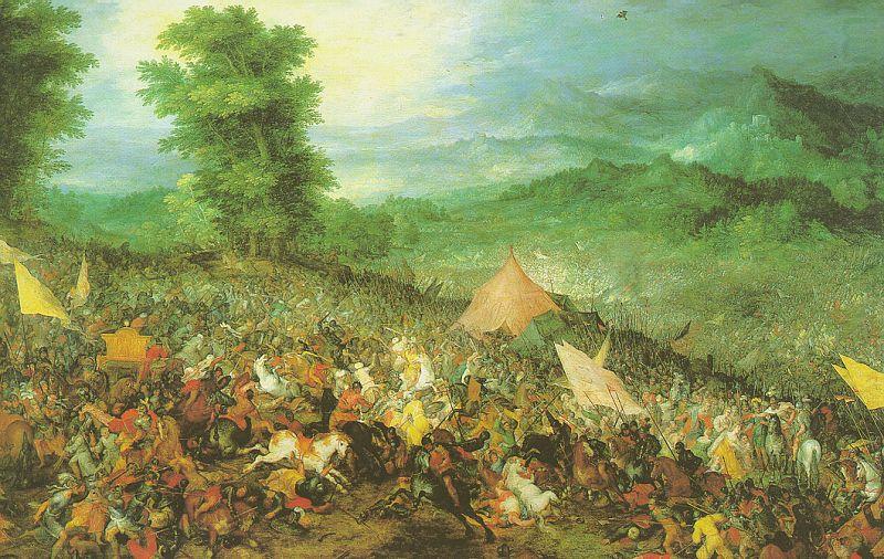 The Battle of Issus, Jan Brueghel